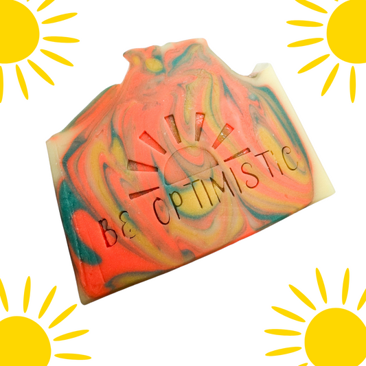 BE OPTIMISTIC Bar Soap JazzyBird Soaps