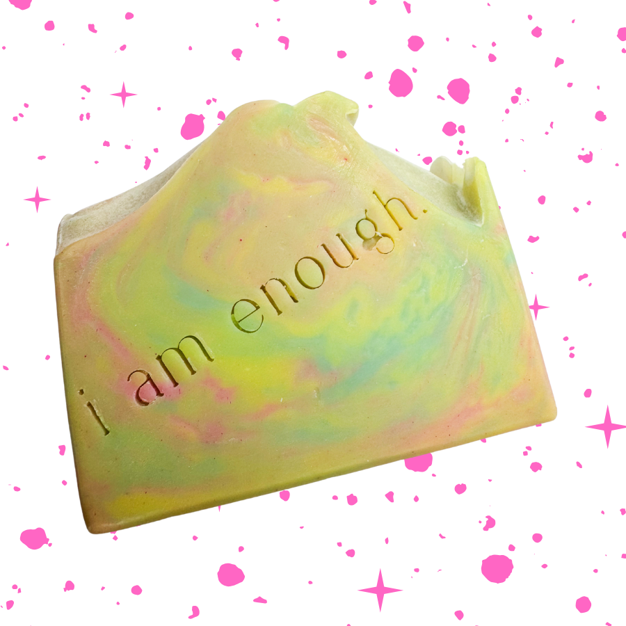 I AM ENOUGH. Bar Soap JazzyBird Soaps