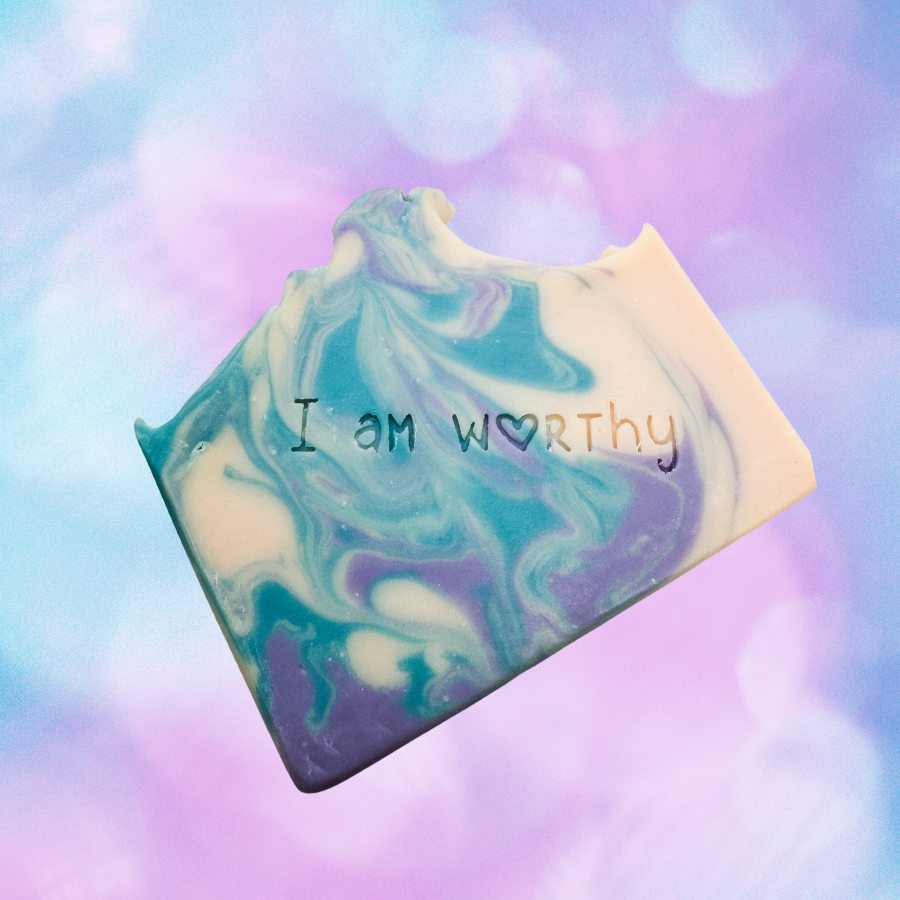 I AM WORTHY Bar Soap JazzyBird Soaps