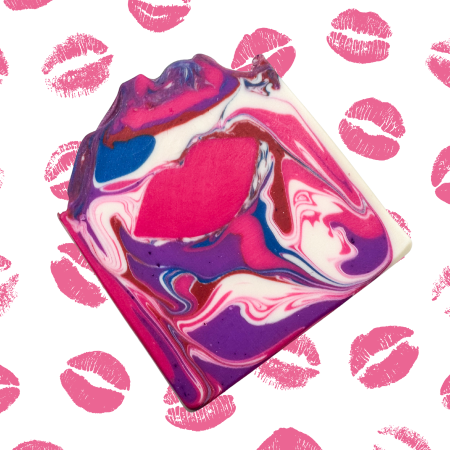 Tender Kisses Soap Bar Bar Soap JazzyBird Soaps