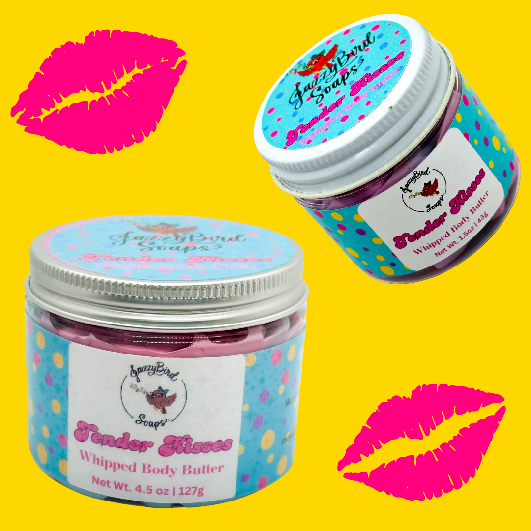Tender Kisses Whipped Body Butter Whipped Body Butter JazzyBird Soaps