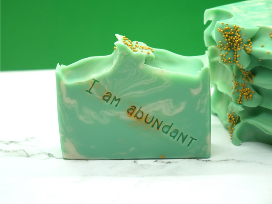 I AM ABUNDANT Bar Soap JazzyBird Soaps