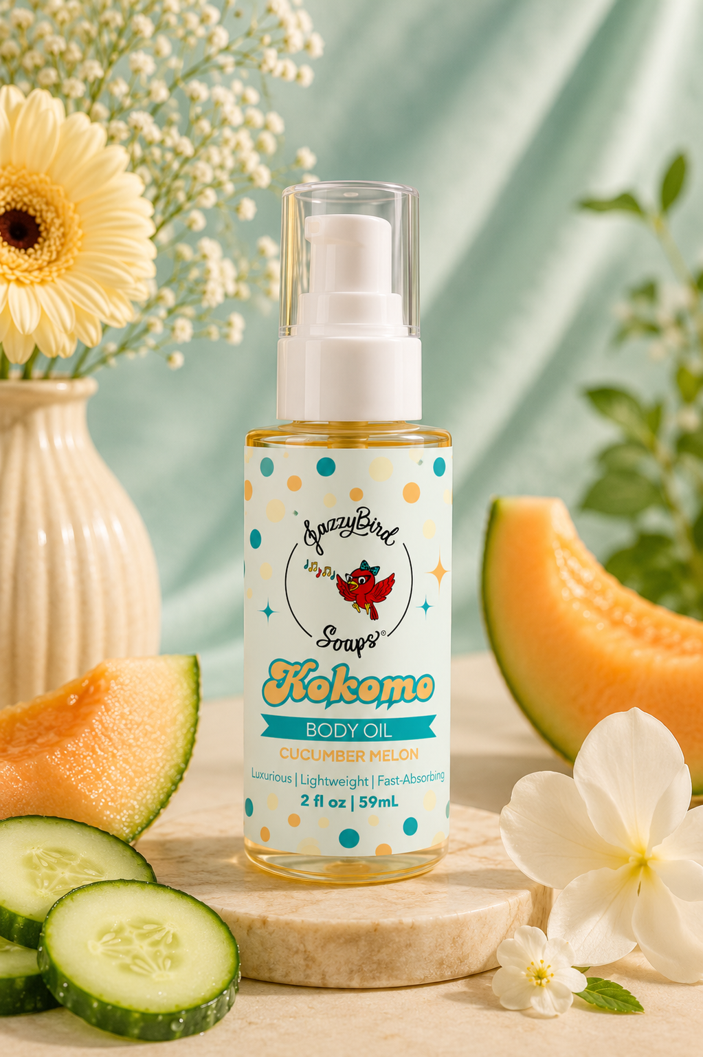 Kokomo Body Oil JazzyBird Soaps 2 oz