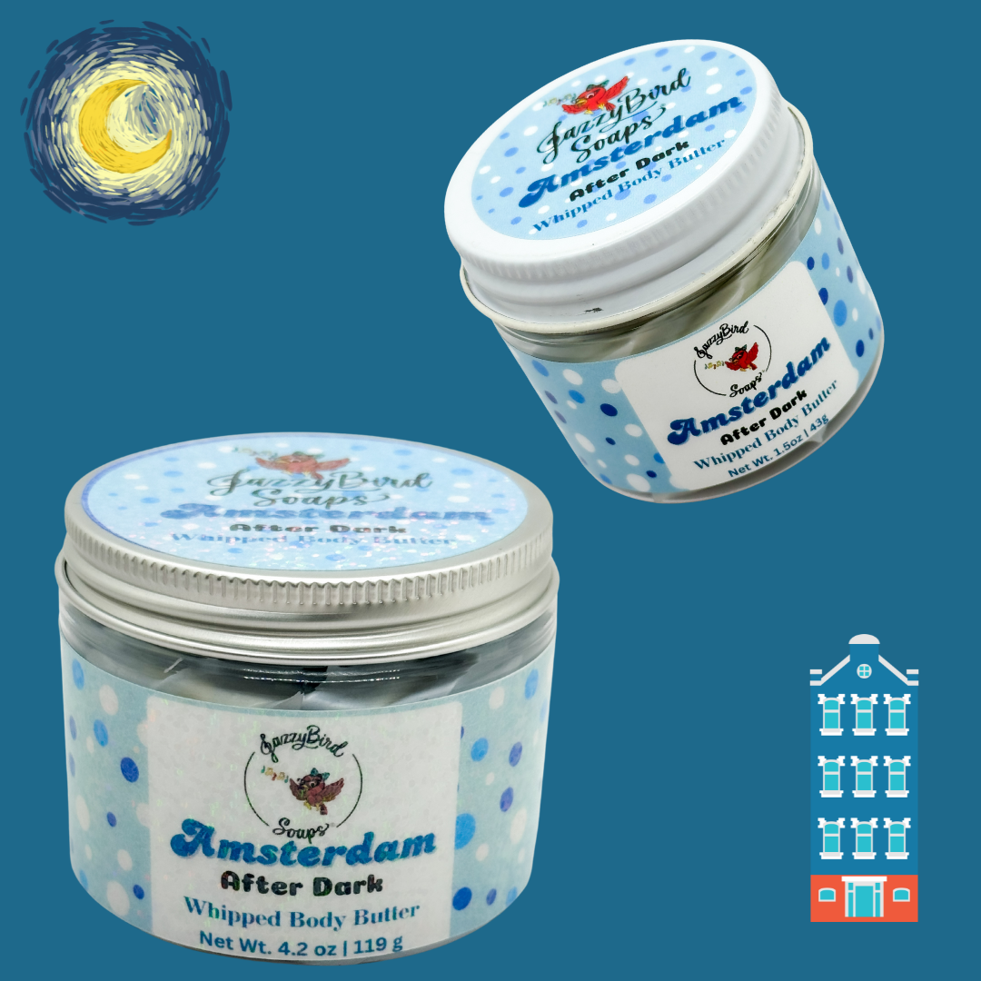 Amsterdam After Dark Whipped Body Butter Whipped Body Butter JazzyBird Soaps   