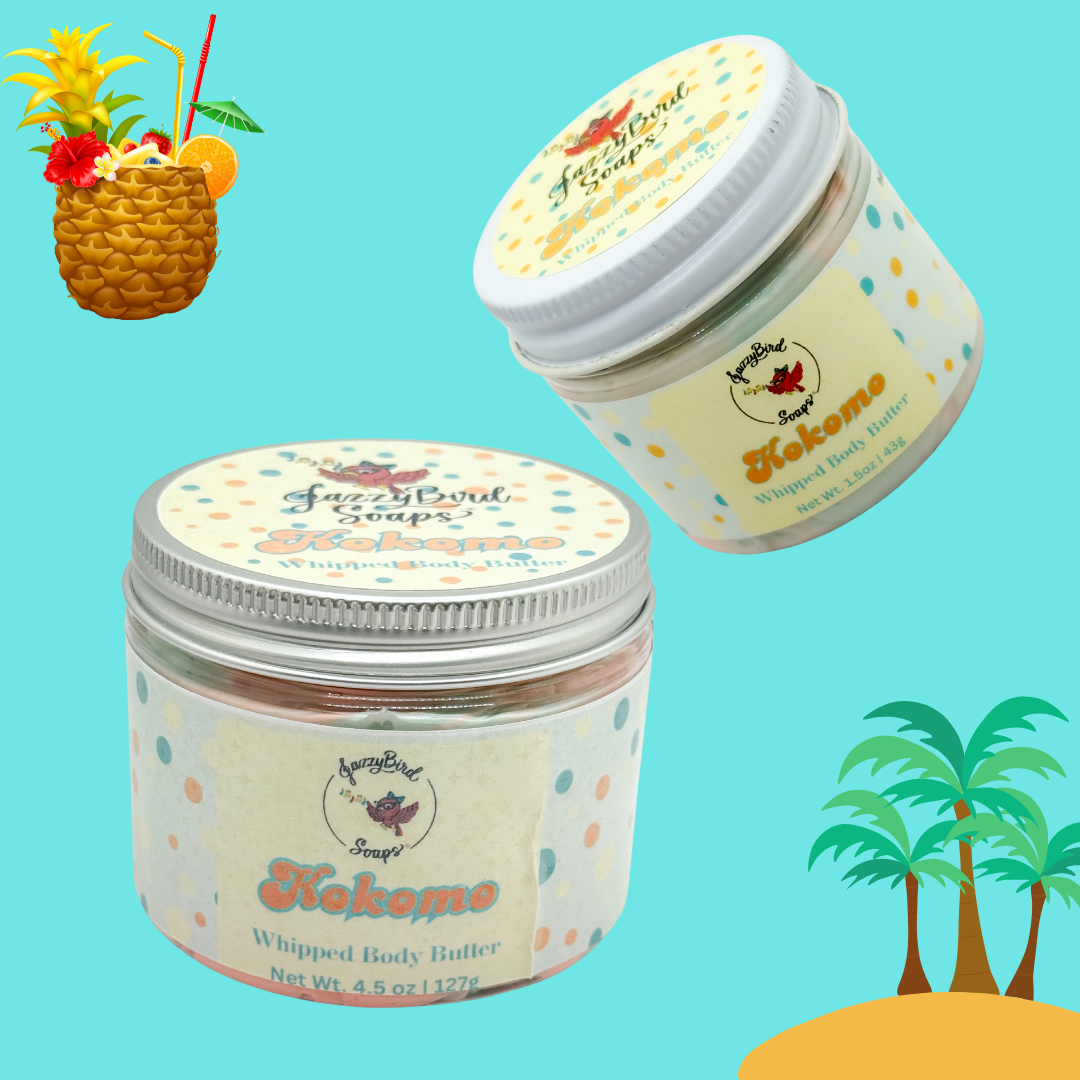 Whipped Body Butter Whipped Body Butter JazzyBird Soaps Kokomo (Cucumber Melon)