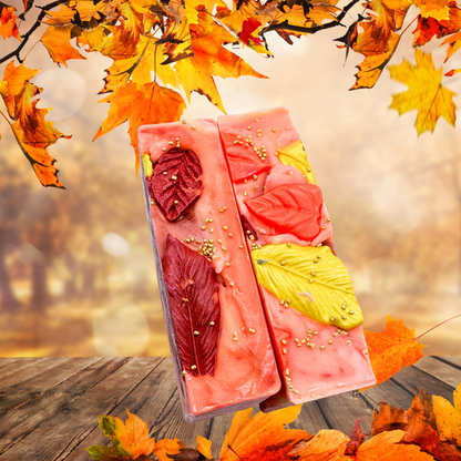 Autumn Leaves Soap Bar Bar Soap JazzyBird Soaps   