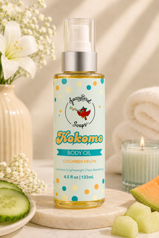 Kokomo Luxurious Body Oil Body Oil JazzyBird Soaps 4.5 oz