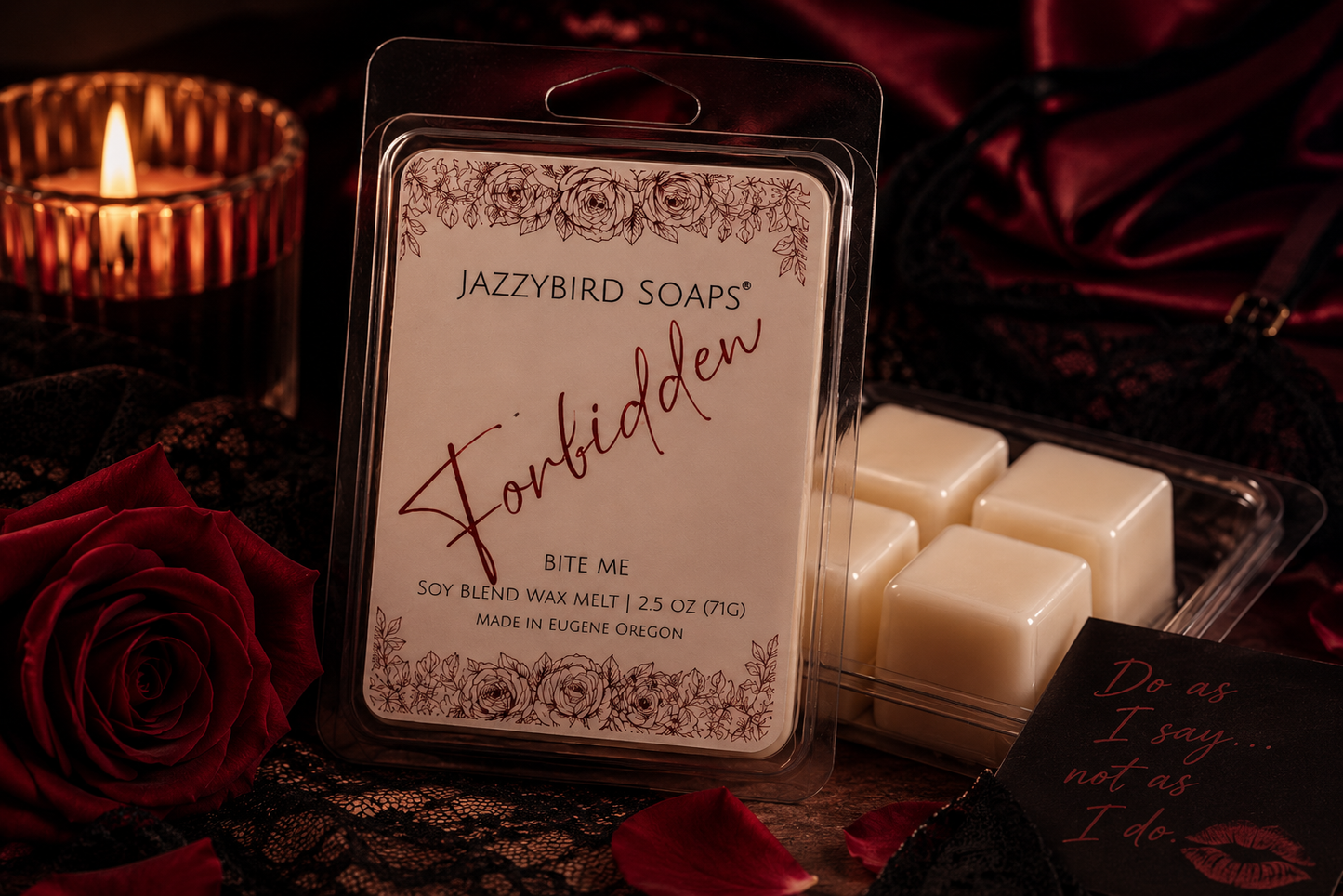 Forbidden Wax Melt Wax Melt JazzyBird Soaps