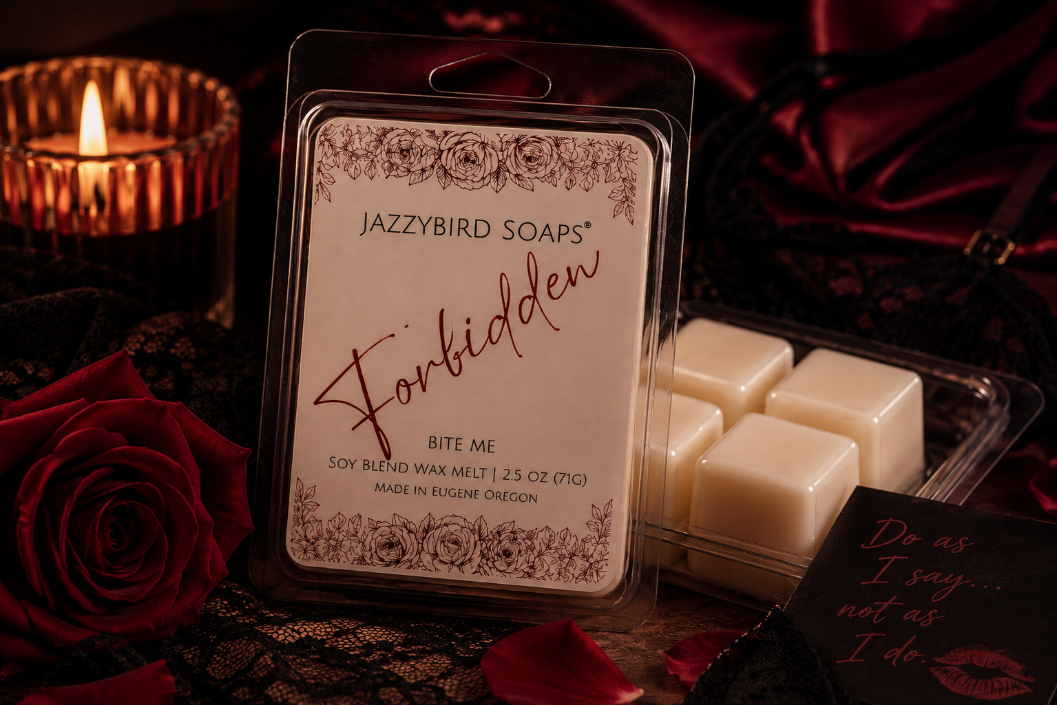 Forbidden Wax Melt Wax Melt JazzyBird Soaps