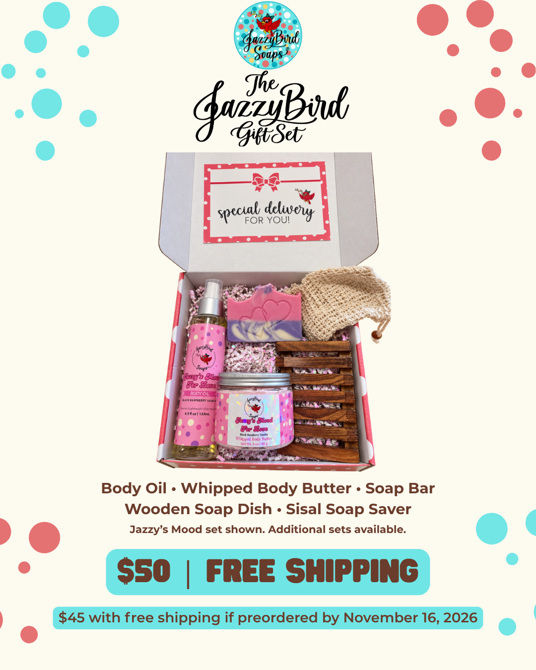 The JazzyBird Gift Set Box