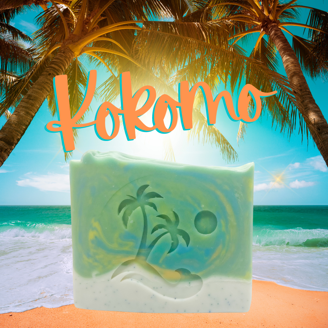 Kokomo (Formerly Avo-Cu-Melon) Bar Soap JazzyBird Soaps 4 oz  