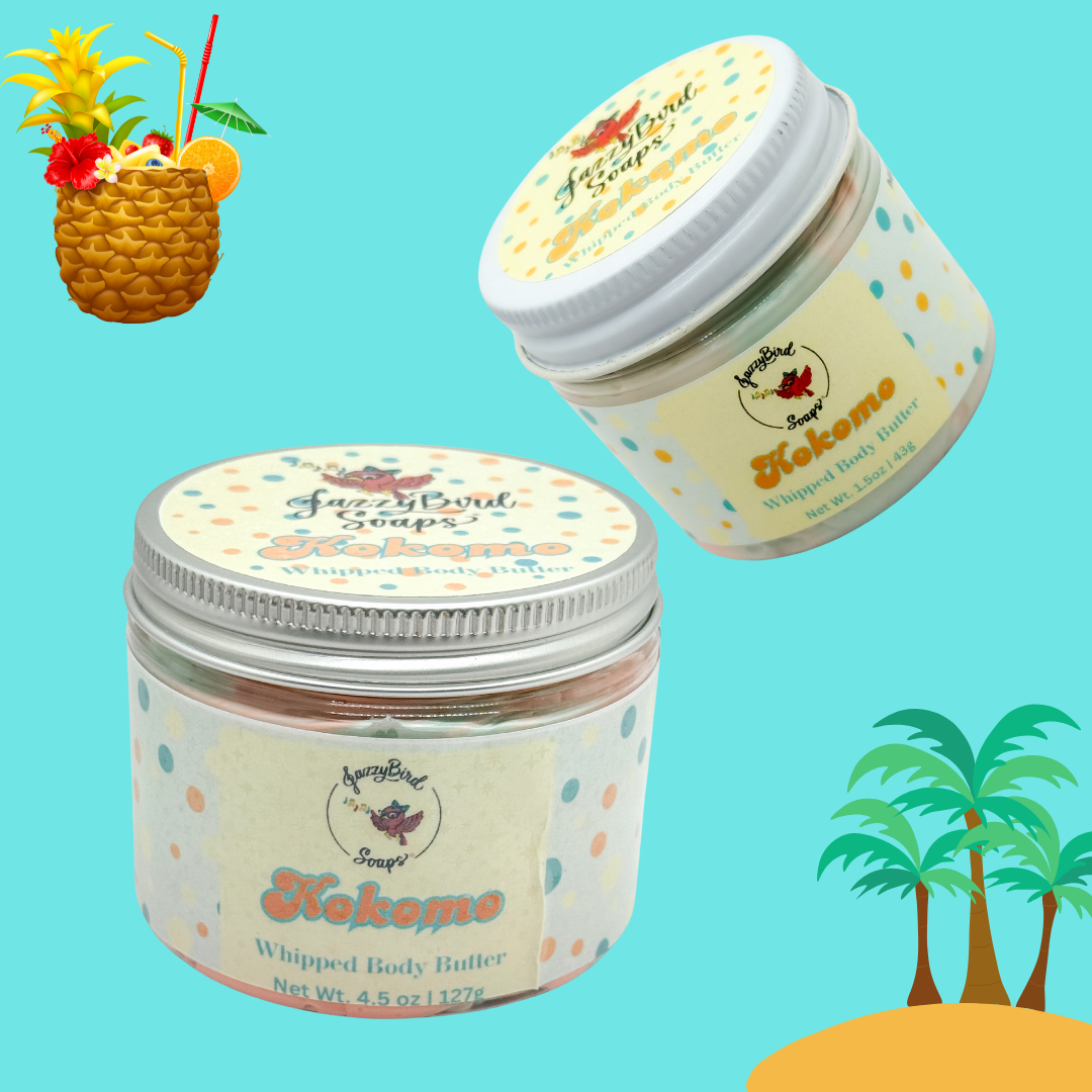 Kokomo Whipped Body Butter Whipped Body Butter JazzyBird Soaps   