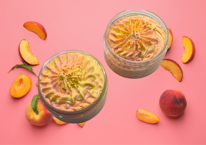 Oh So Peachy Whipped Body Butter Whipped Body Butter JazzyBird Soaps   