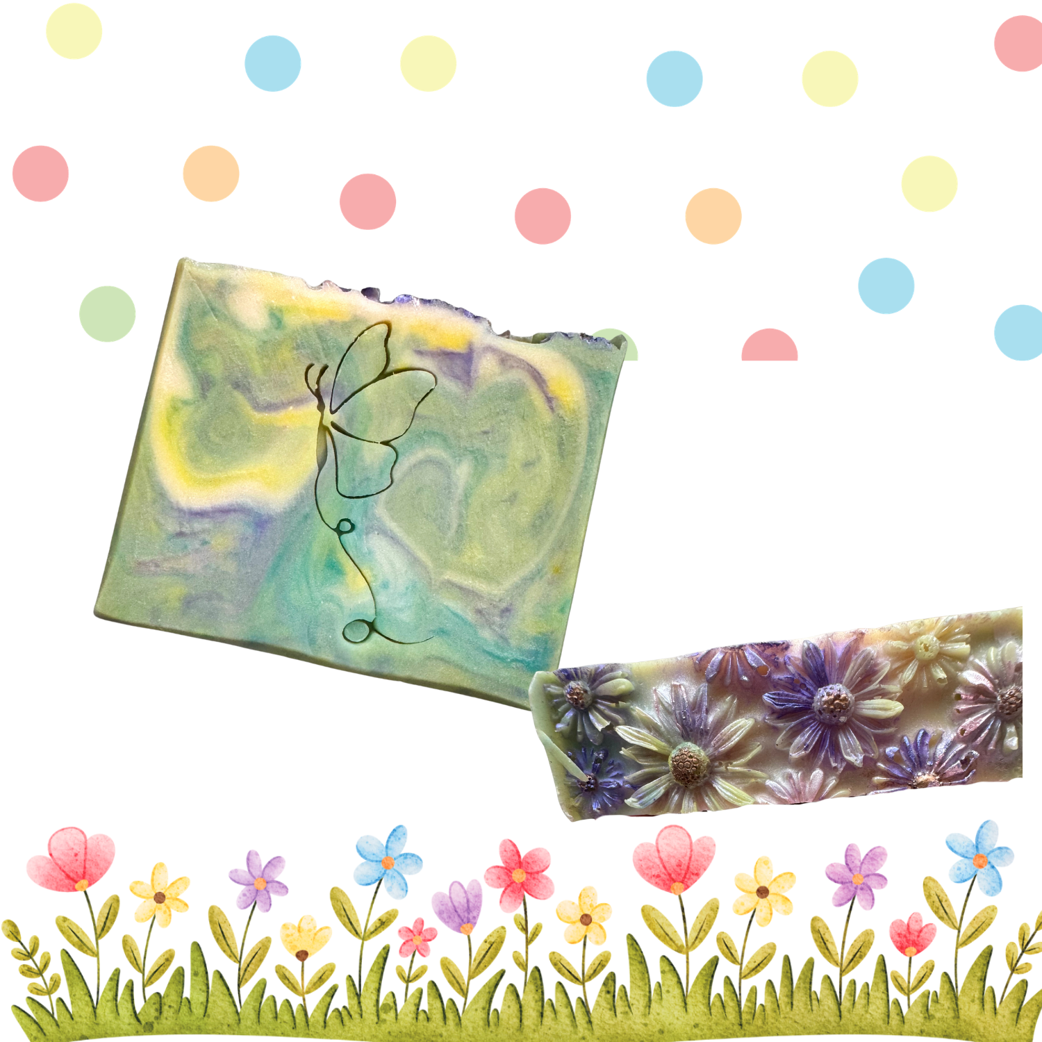Spring, It Might As Well Be Bar Soap JazzyBird Soaps