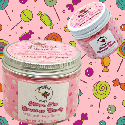 🍭 Mmm, I’m Sweet on Candy Whipped Body Butter 🍭 Whipped Body Butter JazzyBird Soaps   