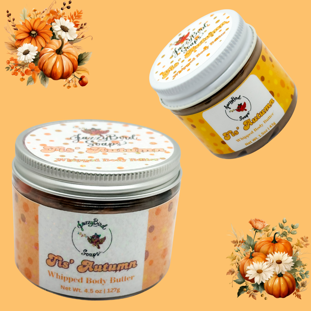 Tis Autumn Whipped Body Butter Whipped Body Butter JazzyBird Soaps   