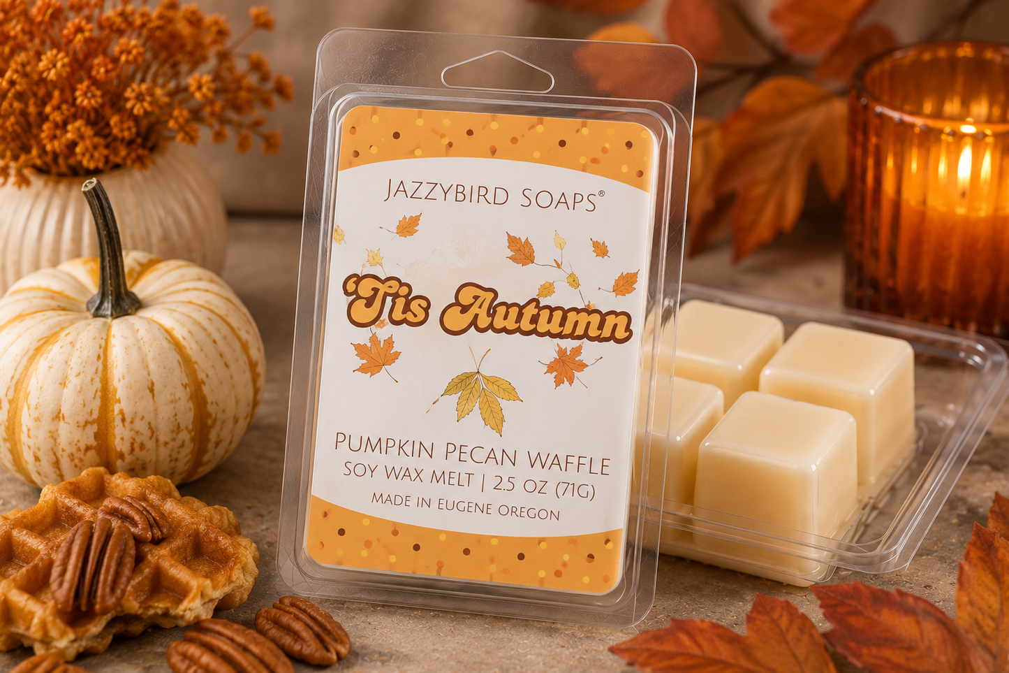 Tis Autumn Wax Melt Wax Melt JazzyBird Soaps