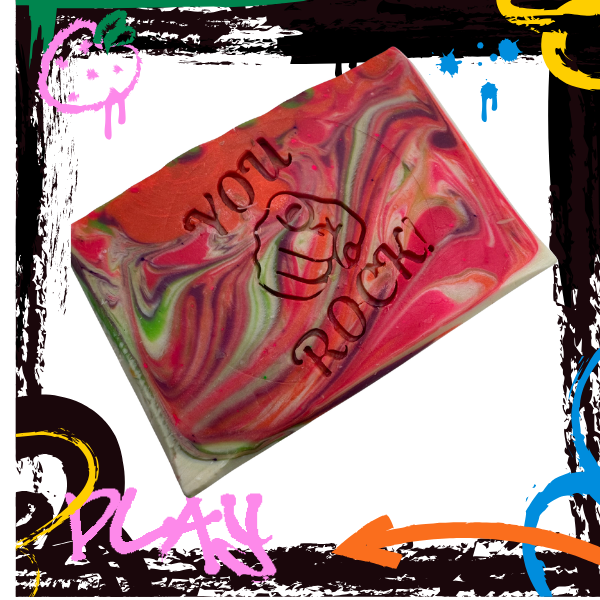You Rock! Bar Soap JazzyBird Soaps