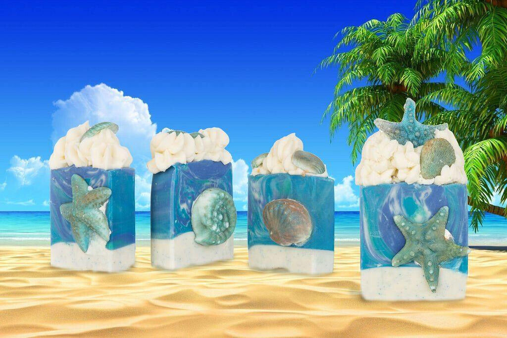 Summer Beach Cool Cat Bar Soap JazzyBird Soaps   